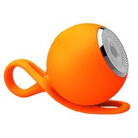 Sudroid Portable Outdoor Sports Waterproof Bluetooth Speaker Mini Ball Pendant Stereo Speaker with Bass Effect and TF Music Mode (Orange)