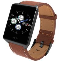 Fitness Tracker, Pard Men/Women Fashion Smart Watch, Heart Rate/Blood Pressure/Sleep Monitor for iPhone Xs XR and Android Samsung Phones, Brown