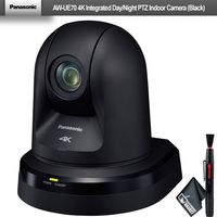 Panasonic AW-UE70 4K Integrated Day/Night PTZ Indoor Camera (Black) (AW-UE70KPJ)