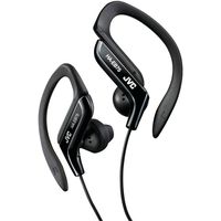 JVC Stereo In-Ear Lightweight Water-Resistant Active sport Headphones (Black)