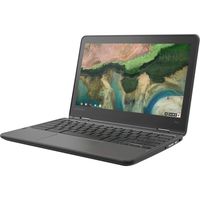 Lenovo 11.6" 300e Chromebook Touchscreen LCD 2 in 1 Chromebook - MediaTek M8173C Quad-core 2.1GHz 4GB LPDDR3 32GB Flash Memory Chrome OS Model 81H00000US (Renewed)