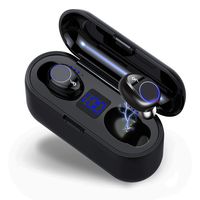 BCLS Bluetooth 5.0 Wireless Earbuds with 2000mAH Charging Case IPX7 Waterproof Touch Control TWS Stereo Headphones in-Ear Built-in Mic Headset HIFI Sound with Deep Bass for Sport