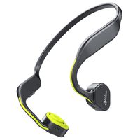 Bone Conduction Headphones,Titanium Open Ear Headsets,Wireless Bluetooth Sports Earphones,for Jogging Hiking Cycling .etc - Yellow