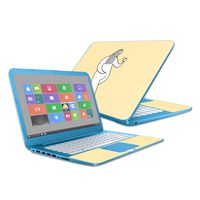 Mightyskins Skin Compatible with Hp Stream 14" (2016) - Chubby Selfie | Protective, Durable, and Unique Vinyl Decal Wrap Cover | Easy to Apply, Remove, and Change Styles | Made in The USA