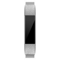 QusFy Metal Bands Compatible with Fitbit Alta/Alta HR, Fitbit Ace, Stainless Steel Metal Replacement Accessories Wristband Small Large for Women Men, Silver, Black, Rose Gold, Colorful, Champagne