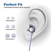 Amoner Wired Earbuds with Remote and Microphone