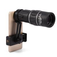 Monocular Telescope 16X52 Waterproof Fog Proof Monocular scope, HD Wide View, with Phone Holder, Easy to install for Sports, Concerts, Traveling, Hiking, Camping, and More Outdoor Activities