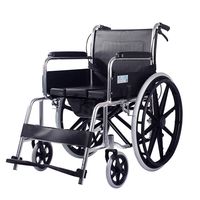 ZPWSNH Wheelchair Travel Chair Elderly Disabled Aluminum Manual Seat Wheelchair Lightweight Transport Folding Portable Walking aids