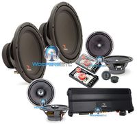 4pkg Focal FPP-5300 5-Channel Amplifier + 165A1 SG 6.5" Component Speakers System + 165CA1 SG 6.5" Coaxial Speakers + (2) SUB P30 12" Subwoofer