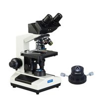 OMAX 40X-2000X Built-in 3MP Digital Camera Compound LED Microscope w Dry Darkfield Condenser
