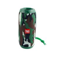 TG 117 Wireless Bluetooth Speaker Outdoor Stereo Bass USB/Radio Audio Waterproof Outdoor Enhanced Bass, TF Card, Auto Off (A)