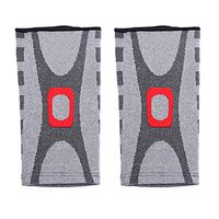 ELEOPTION Knee Sleeve Support Compression Brace Anti Slip Pain Relief for Running Jogging Workout Walking Hiking Sports Compression and Recovery (L, 2PCS)