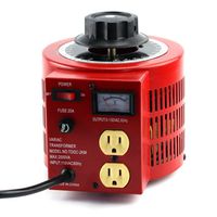 TDGC-2KM 20 Amp Variac Variable Transformer, 2000va Max, 0~130 V Output