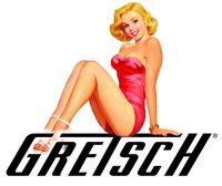 Gretsch Sticker Sexy Pinup Girl A003 Great for Guitar AMP Toolbox Sexy Pinup Girl Decals Laptop Mirror