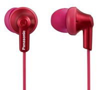 Panasonic Ergofit in-Ear Earbud Headphones Metallic Red (RP-HJE120-RA)