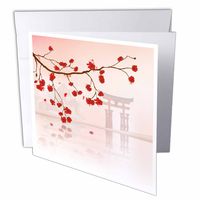 3D Rose Greeting Card with Envelope, Set of 1 (gc_116168_5)