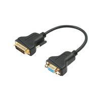 DVI-I to VGA Adapter, Benfei DVI 24+5 to VGA Male to Female Adapter with Gold Plated Cord