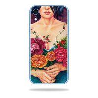 MightySkins Skin Compatible with Apple iPhone XR - Eye Bouquet | Protective, Durable, and Unique Vinyl Decal wrap Cover | Easy to Apply, Remove, and Change Styles | Made in The USA