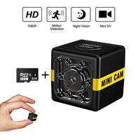 Cop Cam As Seen On TV Mini Spy Camera Wireless Hidden,1080P Surveillance Camera, Convert Security Nanny Cam with Night Vision/Motion Activated for Home Car Office Indoor Outdoor(8GB TF Card Included)