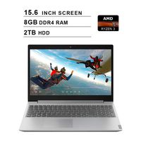 2019 Lenovo IdeaPad L340 15.6 Inch FHD 1080p Laptop (AMD Ryzen 3 3200U up to 3.5GHz, 8GB DDR4 RAM, 2TB HDD, AMD Radeon Vega 3, WiFi, Bluetooth, HDMI, Webcam, Windows 10) (Gray)