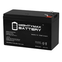 Mighty Max Battery 12V 7.2AH Replaces Altronix AL600ULPD8, AL600ULPD8CB + 12V 1A Charger Brand Product