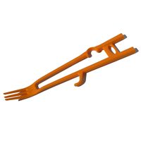 fusionstix, The Fork Chopsticks Combo Utensil (Tangerine)