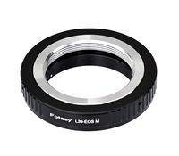 Fotasy Leica M39 Lens to Canon EF-M Mount Adapter, M39 EFM, M39 EOS M Adapter, EFM M39, fits Leica M39 39MM L39 LTM Lens & Canon EF M Mirrorless Cameras M1 M2 M3 M5 M6 M6 Mark II M10 M50 M100 M200