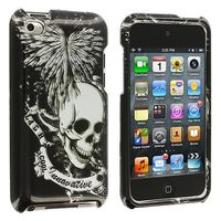 iPod Touch 4th generation Snap-On Protector Hard Case - Skull Design