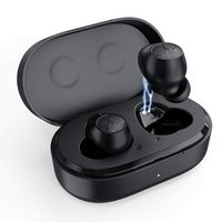HolyHigh Bluetooth Headphones, Wireless Bluetooth 5.0 Sports Earphones with Stereo Sound 30H Play Time Auto On/Pairing in-Ear IPX5 Waterproof Earbuds Binaural Hi-Fi Call for iPhone Android