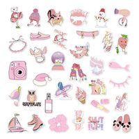 Vsco Stickers for Hydro Flask, Cute Stuff,Waterproof Fashion Stickers for Teens, Water Bottle,Laptop,Phone,Travel Durable Vinyl(35 Pack)