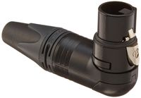 Neutrik NC3FRX-BAG 3-Pin R/A F Cable MT XLR, Black