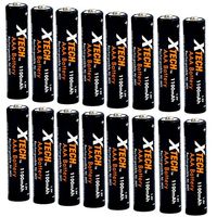 Xtech AAA Ultra High-Capacity 1100mah Ni-MH Rechargeable Batteries (16 Pack)