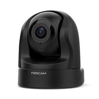 Foscam Z2 1080P Baby Monitor, Pan&Tilt 2.4/5Ghz Dual Band WiFi IP Security Camera with 4X Optical Zoom, Home Surveillance Camera Pet Cam with Motion/Sound Detection,Night Vision, Free Cloud,Black