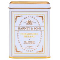 Harney & Sons Chamomile Herbal Tea, Classic Tin, 20 Sachets, white