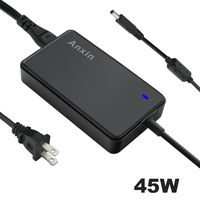 45W 19.5V 2.31A AC Adapter Laptop Charger for Dell Inspiron 11/13/14/15, XPS 11/12/13, Latitude 12/13/14, Vostro 14/15 and Other Dell Laptops Ultrabook power Supply (Anxin)