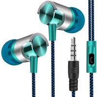 Edited General Wired In-Ear Stereo Earphone Super Music Headset with Microphon On-Ear Headphones