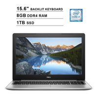 2019 Dell Inspiron 15 5570 15.6 Inch Touchscreen FHD Laptop (Inter 4-Core i7-8550U up to 4.0GHz, 8GB DDR4 RAM, 1TB SSD, Intel HD Graphics 620, Backlit KB, DVD, Win 10) (Renewed)