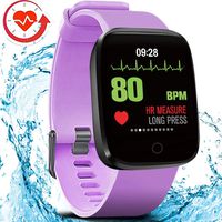FITVII Smart Watch, Fitness Tracker with Multifunctional Sport Mode, Heart Rate & Blood Pressure Monitor with SpO2 and Sleep Tracker, Waterproof Color Screen Activity Health Tracker for Women Men