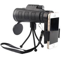 FLBTY HD Phone Camera Telescope 4060 Monocular With Tripod Mobile Phone Clip Set