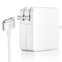 MacBook Pro Charger, AC 60W Power Adapter Magsafe 2 Charger T-Tip Connector, Compatible with Mac Book Pro Retina 13 Inch and Mac Book Air [After Late 2012]