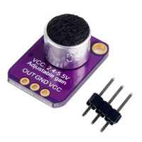 Maxmoral MAX4466 Electret Microphone Amplifier GY-MAX4466 Adjustable Gain Amplifier Module for Arduino
