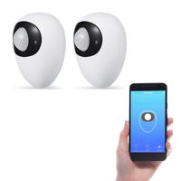 Wasserstein Smart Motion Sensor - Home and Driveway Movement Detection with Automatic Alerts on Your Smartphone (2-Pack)