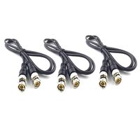 Antrader RG58 3 Feet 50-Ohm BNC to BNC Coaxial Cable Pack of 3