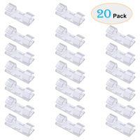 Cable Clip - Wire Holder - Cord Clip, BAILIDA 20 PCs Adhesive Cord Hooks for Cable Management (Transparent)