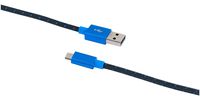 Blackweb 10 ft. Sync & Charge Cable with PS4 Braided Micro USB Connector
