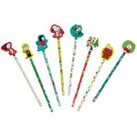 Peanuts 24/Display Peanuts Holiday Giant Eraser Pencil Display (70200)