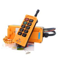 creatorele 10 Key Hoist Crane Radio Wireless Remote Control Industrial Transmitter&Receiver (AC/DC12-24V)