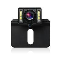 BOSCAM B1 HD Backup Camera with 6 Auto LEDs, Rear-View Camera with Super Night Vision, IP68 Waterproof Back Up Camera for Sedan, Truck, Jeep, SUV, RV, Van