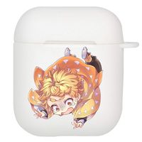 Phoetya Demon Slayer: Kimetsu no Yaiba Airpod Case Japanese Anime Airpods Cover, Portable & Protective Silicone Skin Cover Case(Style 5)