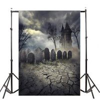 Goodtrade8 Clearance Photography Background- 3x5FT Pumpkin Halloween Decorations Backdrops Vinyl Lantern Lightweight Background Party Scene Design,150x90cm (Multicolor G)